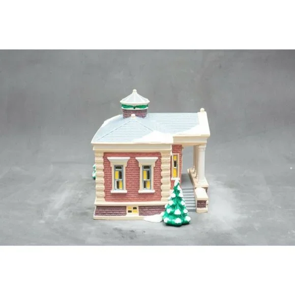 Dept 56 Snow Village - Village Public Library - Picture 4 of 6